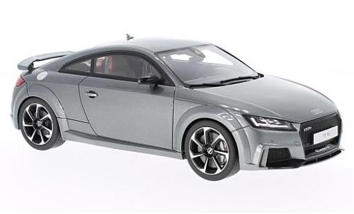 Diecast model cars Audi TT 1/18 GT Spirit RS metallic grey 2016 Audi TT 1/18 GT Spirit RS metallic grey 2016 diecast model cars
