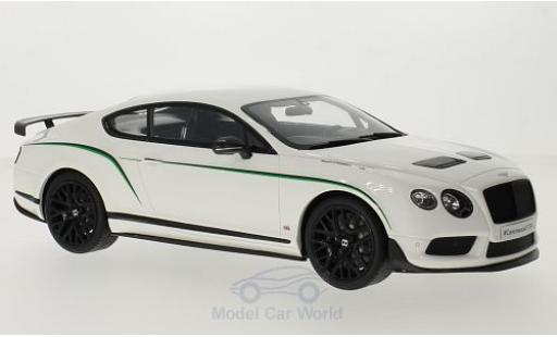 Bentley Continental T 1/18 GT Spirit GT 3-R white/Dekor diecast model cars