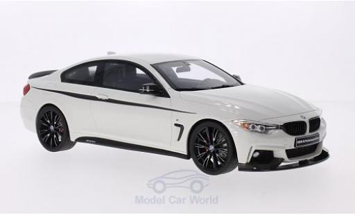 Bmw 435 F32 1/18 GT Spirit i (F32) M Performance white/Dekor diecast model cars
