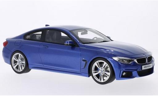 Bmw 435 1/18 GT Spirit i M-Sport metallic blue diecast model cars