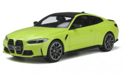 Bmw M4 1/18 GT Spirit (G82) yellow diecast model cars