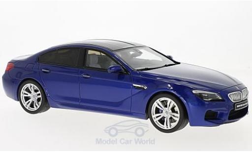 Bmw M6 1/18 GT Spirit Gran Coupe metallic blue diecast model cars