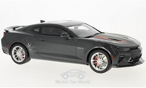 Diecast model cars Chevrolet Camaro RS 1/18 GT Spirit SS metallic grey 2017 Fifty Anniversary Chevrolet Camaro RS 1/18 GT Spirit SS metallic grey 2017 Fifty Anniversary diecast model cars