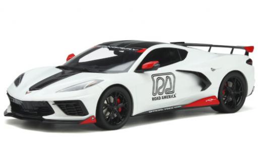 Chevrolet Corvette 1/18 GT Spirit C8 Pace Car IMSA Road America 2020 diecast model cars