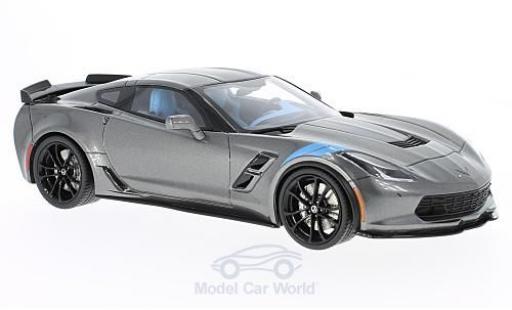 Diecast model cars Chevrolet Corvette C7 1/18 GT Spirit Grand Sport metallic grey 2017 Chevrolet Corvette C7 1/18 GT Spirit Grand Sport metallic grey 2017 diecast model cars