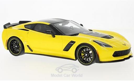 Diecast model cars Chevrolet Corvette C7 1/18 GT Spirit Z06-C7.R Edition yellow/black 2016 Chevrolet Corvette C7 1/18 GT Spirit Z06-C7.R Edition yellow/black 2016 diecast model cars