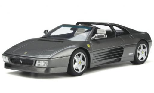 Ferrari 348 1/18 GT Spirit GTS metallic grey 1993 diecast model cars