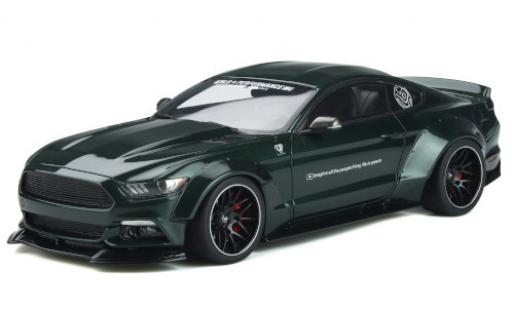 Diecast model cars Ford Mustang 1/18 GT Spirit by LB Works green 2015 Ford Mustang 1/18 GT Spirit by LB Works green 2015 diecast model cars