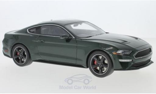 Diecast model cars Ford Mustang 1/18 GT Spirit GT Bullitt metallic green 2019 Ford Mustang 1/18 GT Spirit GT Bullitt metallic green 2019 diecast model cars