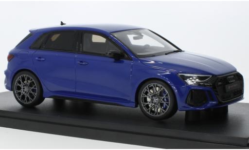 Audi RS3 1/18 GT Spirit Sportback Performance Edition blue 2021 diecast model cars