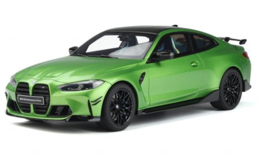 Diecast model cars Bmw M4 1/18 GT Spirit (G82) Competition M Performance metallise green 2021 Bmw M4 1/18 GT Spirit (G82) Competition M Performance metallise green 2021 diecast model cars