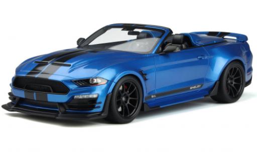 Diecast model cars Ford Mustang 1/18 GT Spirit Shelby Super Snake Speedster metallise blue 2022 Ford Mustang 1/18 GT Spirit Shelby Super Snake Speedster metallise blue 2022 diecast model cars