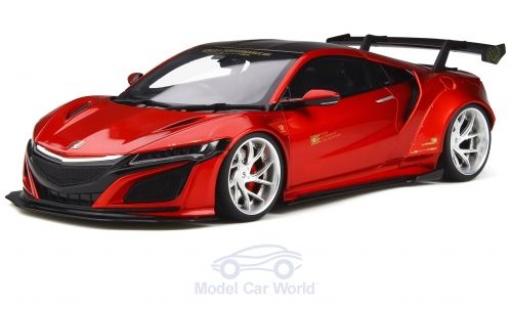 Diecast model cars Honda NSX 1/18 GT Spirit LB-Works metallic red RHD Honda NSX 1/18 GT Spirit LB-Works metallic red RHD diecast model cars