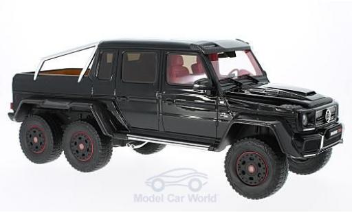 Mercedes 700 1/18 GT Spirit 6x6 Brabus metallic black diecast model cars