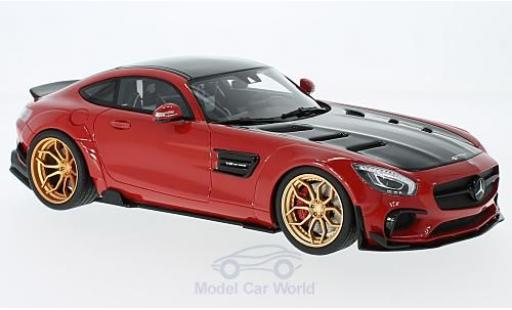 Diecast model cars Mercedes AMG GT 1/18 GT Spirit Prior Design red/black Mercedes AMG GT 1/18 GT Spirit Prior Design red/black diecast model cars