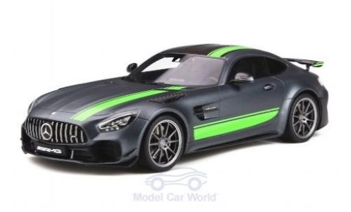 Diecast model cars Mercedes AMG GT 1/18 GT Spirit -R Pro matt-grey/green 2019 Mercedes AMG GT 1/18 GT Spirit -R Pro matt-grey/green 2019 diecast model cars