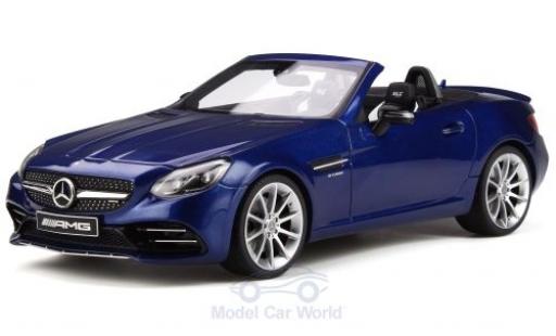 Diecast model cars Mercedes Classe C 1/18 GT Spirit AMG SLC 43 (R172) metallic blue 2016 Mercedes Classe C 1/18 GT Spirit AMG SLC 43 (R172) metallic blue 2016 diecast model cars