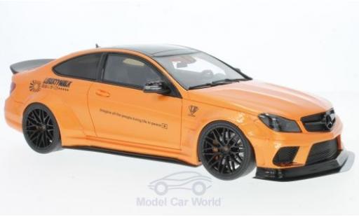 Diecast model cars Mercedes Classe C 1/18 GT Spirit C63 LB Works metallic orange 2017 Mercedes Classe C 1/18 GT Spirit C63 LB Works metallic orange 2017 diecast model cars