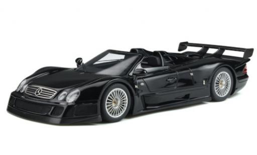 Mercedes CLK 1/18 GT Spirit GTR Roadster black 1998 diecast model cars