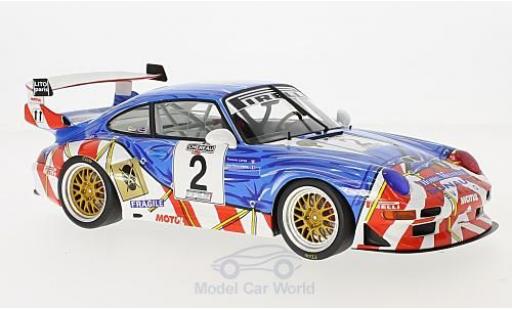 Diecast model cars Porsche 996 GT2 1/18 GT Spirit 911 (993) GT2 No.2 GT Championship Le Mans 1998 J-P.Jarier/F.Lafon Porsche 996 GT2 1/18 GT Spirit 911 (993) GT2 No.2 GT Championship Le Mans 1998 J-P.Jarier/F.Lafon diecast model cars