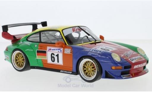 Diecast model cars Porsche 996 GT2 1/18 GT Spirit 911 (993) GT2 No.61 Krauss Race Sports Intl. 24h Le Mans 1998 B.Müller/M.Trunk/E.Palmberger Porsche 996 GT2 1/18 GT Spirit 911 (993) GT2 No.61 Krauss Race Sports Intl. 24h Le Mans 1998 B.Müller/M.Trunk/E.Palmberger diecast model cars
