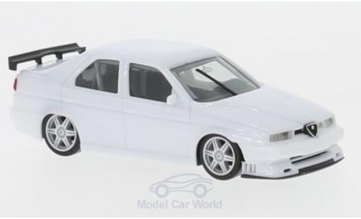 Alfa Romeo 155 1/87 Herpa Rennsport white diecast model cars