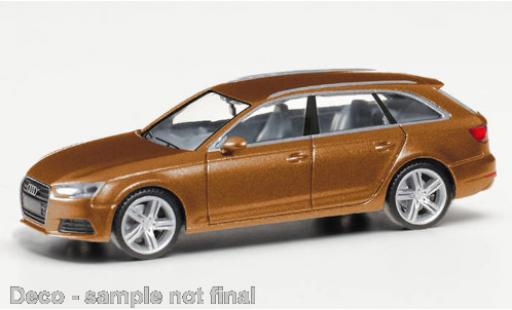 Diecast model cars Audi A4 1/87 Herpa Avant metallic brown Audi A4 1/87 Herpa Avant metallic brown diecast model cars