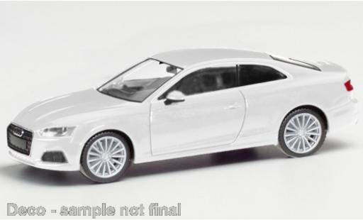 Audi A5 1/87 Herpa Coupe white diecast model cars