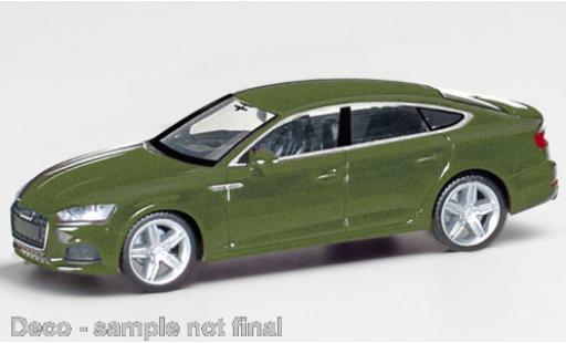 Diecast model cars Audi A5 1/87 Herpa Sportback metallic oliv Audi A5 1/87 Herpa Sportback metallic oliv diecast model cars