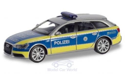 Diecast model cars Audi A6 1/87 Herpa Avant Polizei Baden-Württemberg Audi A6 1/87 Herpa Avant Polizei Baden-Württemberg diecast model cars