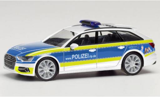 Diecast model cars Audi A6 1/87 Herpa Avant Polizei Rheinland Pfalz Audi A6 1/87 Herpa Avant Polizei Rheinland Pfalz diecast model cars