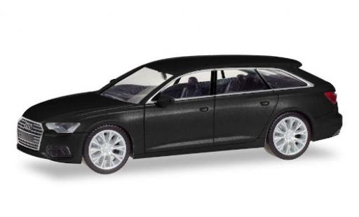 Audi A6 1/87 Herpa Avant black diecast model cars