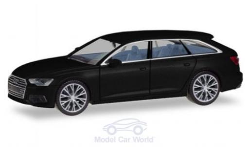 Diecast model cars Audi A6 1/87 Herpa Avant black mit zweifarbigen Felgen Audi A6 1/87 Herpa Avant black mit zweifarbigen Felgen diecast model cars