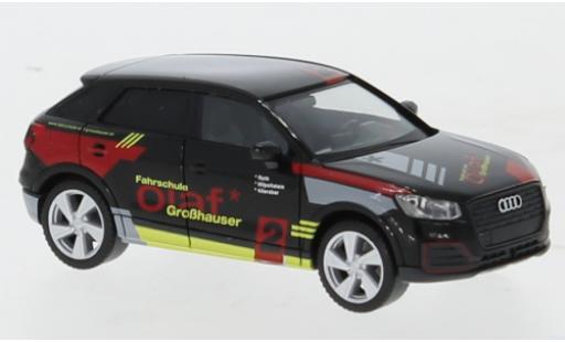 Diecast model cars Audi Q2 1/87 Herpa Fahrschule Olaf Großhauser Audi Q2 1/87 Herpa Fahrschule Olaf Großhauser diecast model cars