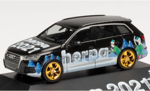 Diecast model cars Audi Q7 1/87 Herpa Weihnachtsmodell 2021 Audi Q7 1/87 Herpa Weihnachtsmodell 2021 diecast model cars