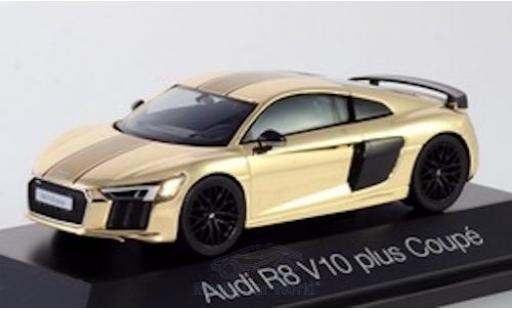 Audi R8 1/43 Herpa V10 Plus gold diecast model cars