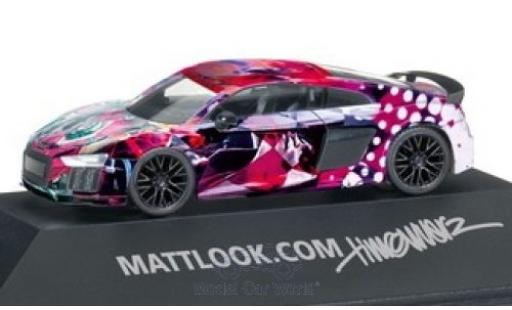 Diecast model cars Audi R8 1/87 Herpa V10 Plus Mattlook Edition 4 Audi R8 1/87 Herpa V10 Plus Mattlook Edition 4 diecast model cars