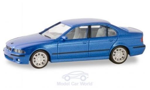 Bmw M5 1/87 Herpa (E34) metallic blue diecast model cars