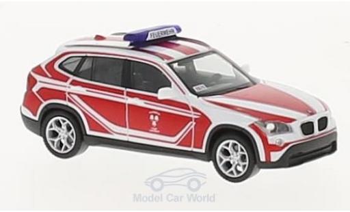 Bmw X1 1/87 Herpa Feuerwehr Landshut Kommandowagen diecast model cars