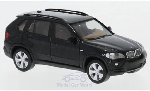 Bmw X5 1/87 Herpa metallic black diecast model cars