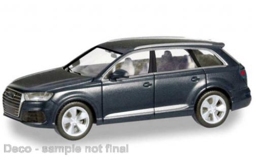 Audi Q7 1/87 Herpa metallise grey diecast model cars