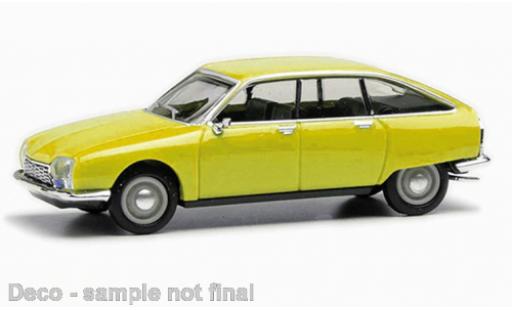 Citroen GS 1/87 Herpa yellow diecast model cars