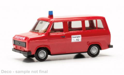 Diecast model cars Ford Transit 1/87 Herpa bus MTW pompiers Ford Transit 1/87 Herpa bus MTW pompiers diecast model cars