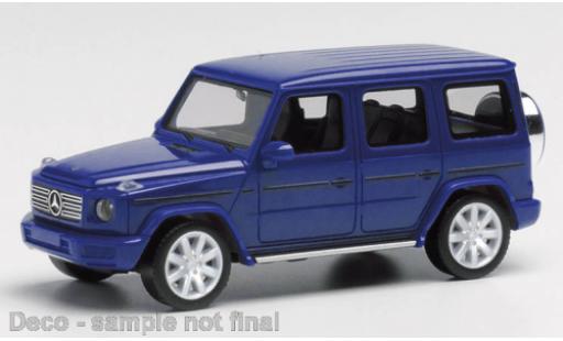 Diecast model cars Mercedes Classe G 1/87 Herpa G-classe blue foncé Mercedes Classe G 1/87 Herpa G-classe blue foncé diecast model cars