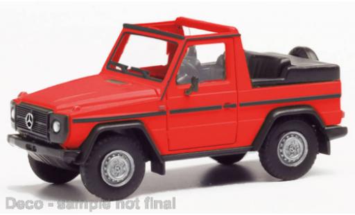 Diecast model cars Mercedes Classe G 1/87 Herpa G-classe cabriolet red Mercedes Classe G 1/87 Herpa G-classe cabriolet red diecast model cars