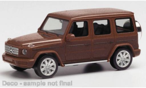 Diecast model cars Mercedes Classe G 1/87 Herpa G-classe metallise brun Mercedes Classe G 1/87 Herpa G-classe metallise brun diecast model cars