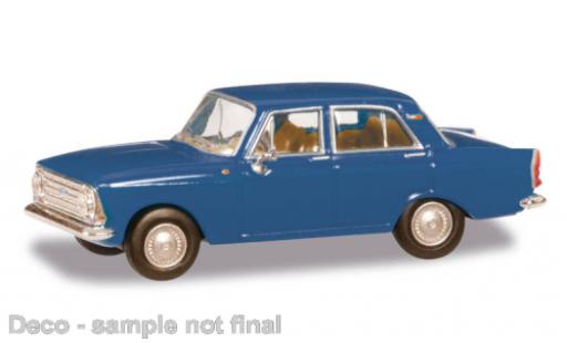 Diecast model cars Moskwitsch 408 1/87 Herpa blue Moskwitsch 408 1/87 Herpa blue diecast model cars