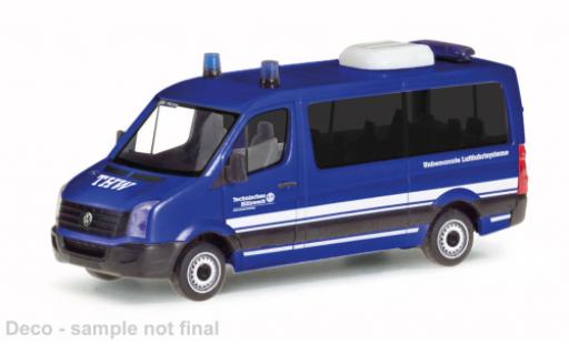 Volkswagen Crafter 1/87 Herpa bus FD THW Freising diecast model cars