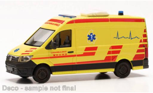 Diecast model cars Volkswagen Crafter 1/87 Herpa RTW Luxambulance (L) Volkswagen Crafter 1/87 Herpa RTW Luxambulance (L) diecast model cars
