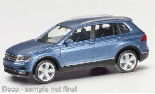 Diecast model cars Volkswagen Tiguan 1/87 Herpa metallise blue clair Volkswagen Tiguan 1/87 Herpa metallise blue clair diecast model cars